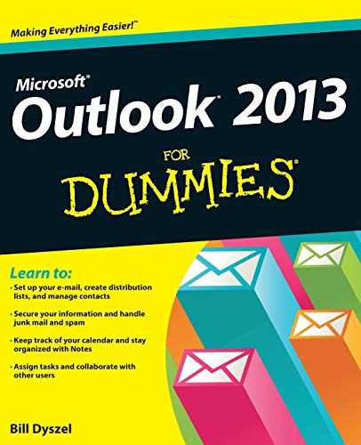Outlook 2013 For Dummies - Click to Buy
