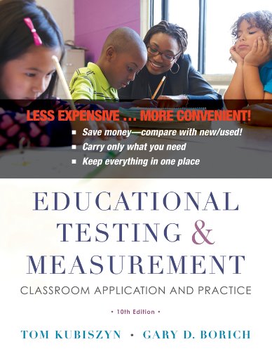 Educational Testing and Measurement, Binder Ready Version: Classroom Application and Practice - Click to Buy