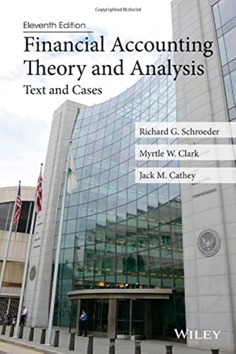 Financial Accounting Theory and Analysis: Text and Cases - Click to Buy