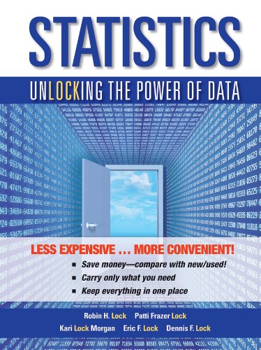 Statistics: Unlocking the Power of Data 1e Binder Ready Version + WileyPLUS Registration Card - Click to Buy
