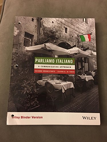 Parliamo italiano!: A Communicative Approach - Click to Buy