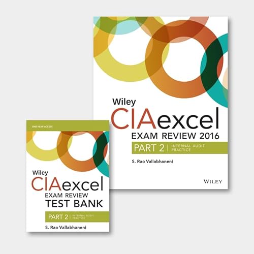 Wiley CIAexcel Exam Review + Test Bank 2016: Part 2, Internal Audit Practice Set - Click to Buy