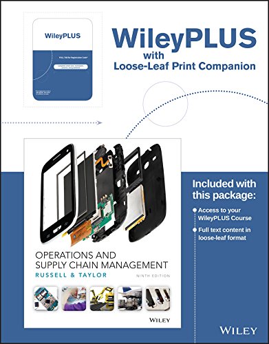 Operations and Supply Chain Management - Click to Buy