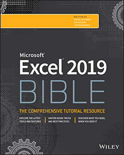 Excel 2019 Bible - Click to Buy