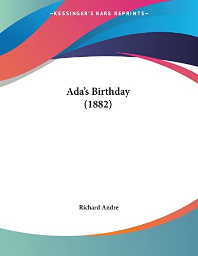 Ada's Birthday (1882) - Click to Buy