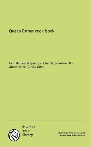 Queen Esther cook book - Click to Buy