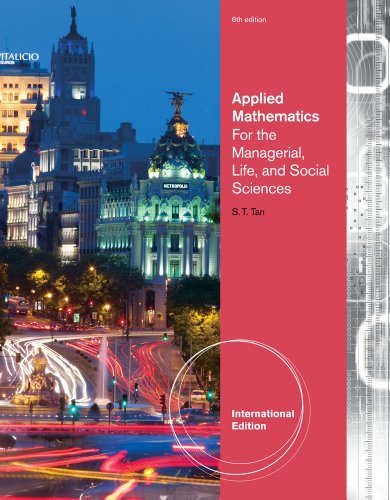 Applied Mathematics for the Managerial, Life, and Social Sciences, International Edition - Click to Buy
