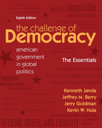 Bundle: The Challenge of Democracy Essentials: American Government in Global Politics, 8th + Aplia Printed Access Card + Aplia Edition Sticker - Click to Buy