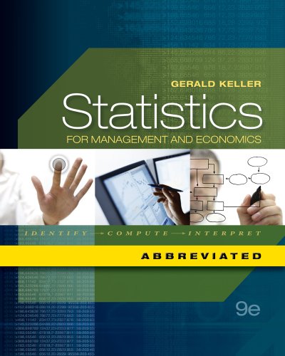 Bundle: Statistics for Management and Economics, Abbreviated Edition (with Printed Access Card), 9th + Aplia Printed Access Card + Aplia Edition Sticker - Click to Buy