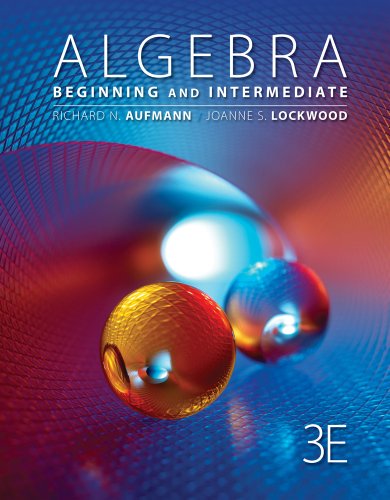 Algebra: Beginning and Intermediate - Click to Buy