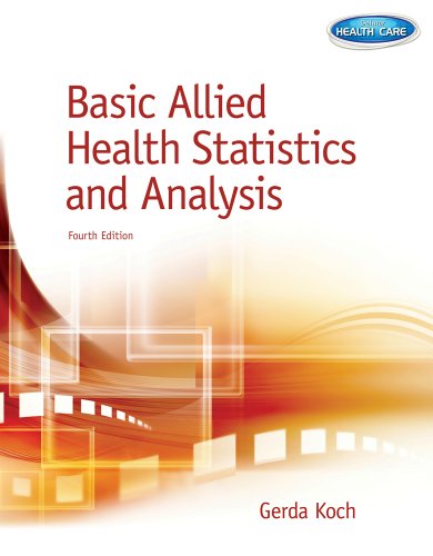 Basic Allied Health Statistics and Analysis, Spiral bound Version - Click to Buy