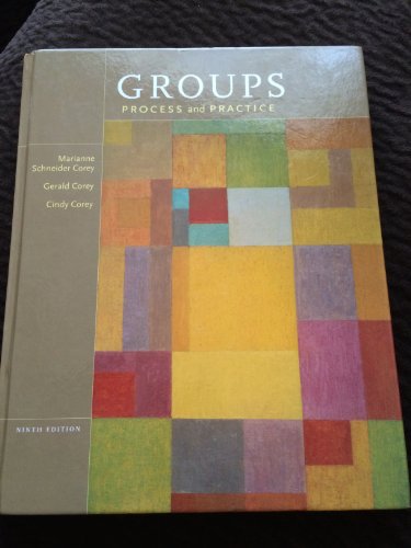Groups: Process and Practice - Click to Buy