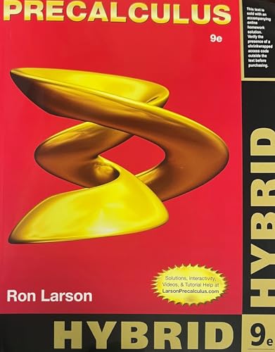 Precalculus, Hybrid Edition + Enhanced WebAssign the Start Smart Guide for Students + Enhanced WebAssign Access Code - Click to Buy