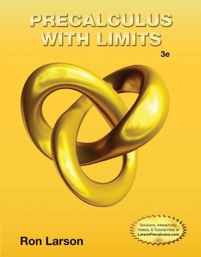 Precalculus with Limits - Click to Buy
