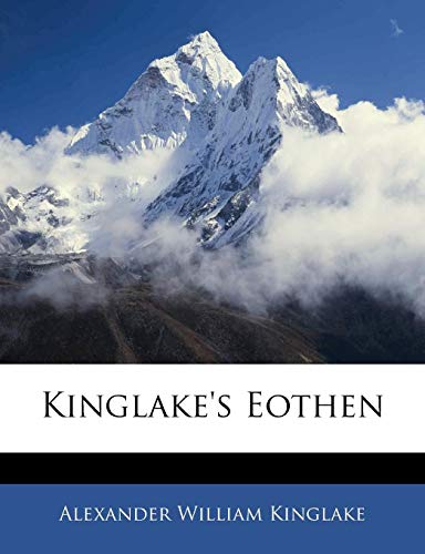 Kinglake's Eothen - Click to Buy
