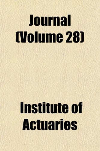 Journal (Volume 28) - Click to Buy
