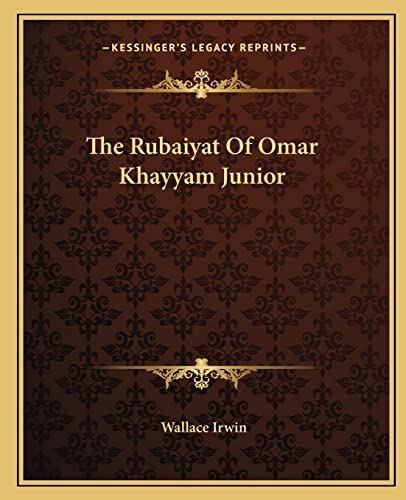 The Rubaiyat Of Omar Khayyam Junior - Click to Buy