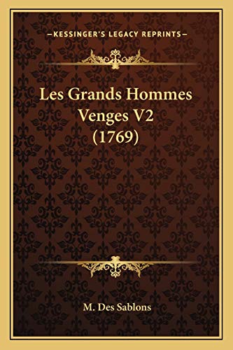 Les Grands Hommes Venges V2 (1769) - Click to Buy