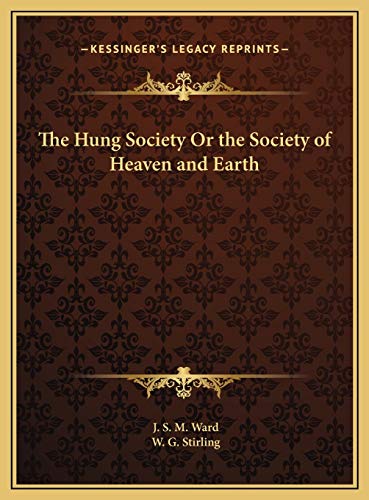 The Hung Society Or the Society of Heaven and Earth - Click to Buy