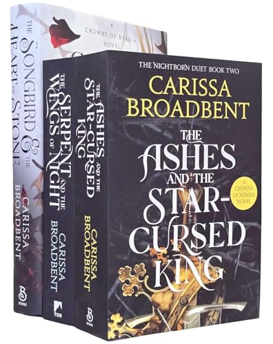 Crowns of Nyaxia Series 3 Books Collection Set By Carissa Broadbent (The Serpent and the Wings of Night, The Ashes and the Star Cursed King & The Songbird and the Heart of Stone) - Click to Buy