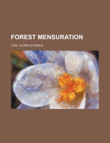 Forest Mensuration - Click to Buy