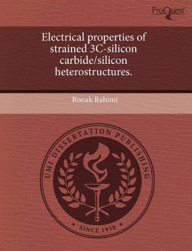 Electrical properties of strained 3C-silicon carbide/silicon heterostructures.