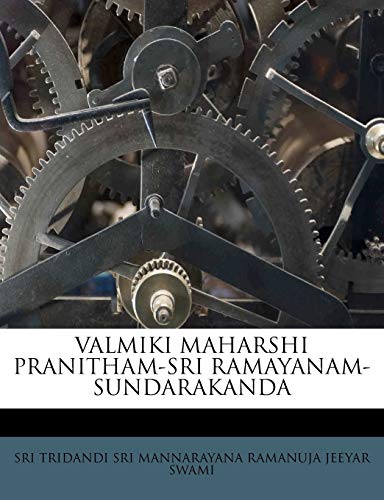 Valmiki Maharshi Pranitham-Sri Ramayanam-Sundarakanda - Click to Buy