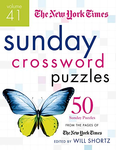 The New York Times Sunday Crossword Puzzles, Volume 41: 50 Sunday Puzzles from the Pages of The New York Times - Click to Buy