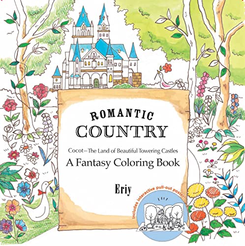 Romantic Country: A Fantasy Coloring Book - Click to Buy