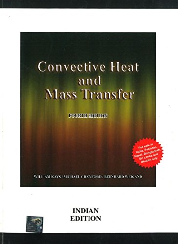 Convective Heat and Mass Transfer - Click to Buy