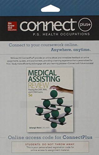 Connect 2-Semester Access Card for Medical Assisting Review: Passing the CMA, RMA, and CCMA Exams