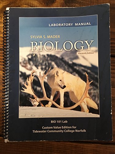 Lab Manual for Biology Volume 1 - Click to Buy