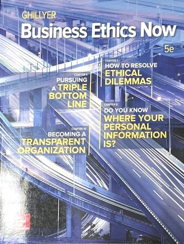 Business Ethics Now - Click to Buy