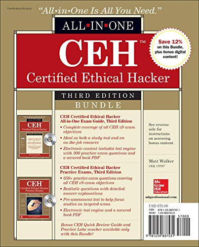 CEH Certified Ethical Hacker Bundle - Click to Buy