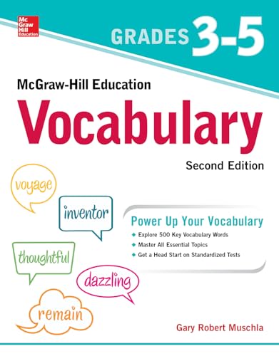 McGraw-Hill Education Vocabulary Grades 3-5, Second Edition - Click to Buy