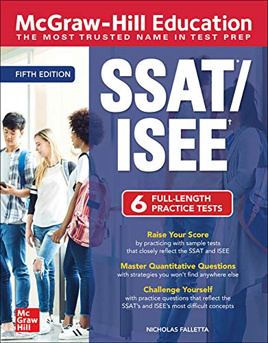 McGraw-Hill Education SSAT/ISEE, Fifth Edition - Click to Buy