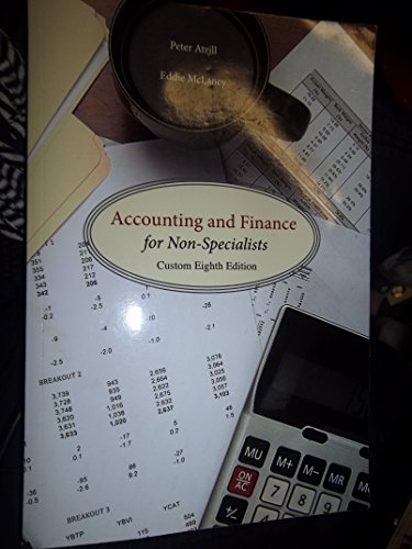 Accounting and Finance for Non-Specialist Custom Eighth Edition - Click to Buy