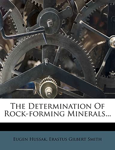 The Determination of Rock-Forming Minerals... - Click to Buy