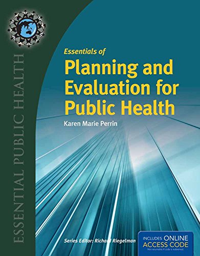 Essentials of Planning and Evaluation for Public Health - Click to Buy