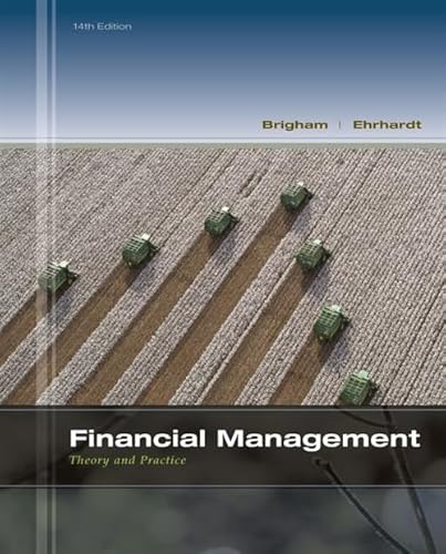 Study Guide for Brigham/Ehrhardt's Financial Management: Theory & Practice, 14th - Click to Buy