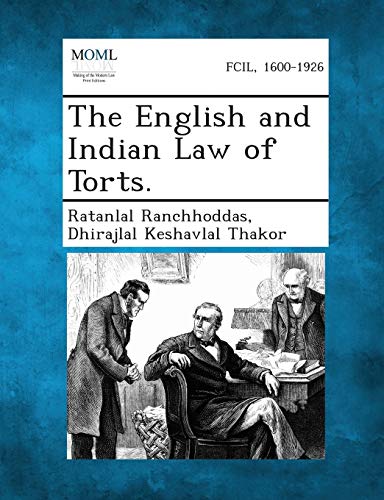 The English and Indian Law of Torts. - Click to Buy