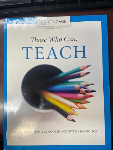Those Who Can, Teach