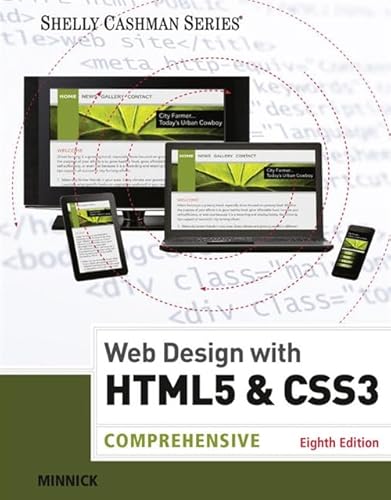 Web Design with HTML & CSS3: Comprehensive (Shelly Cashman) - Click to Buy