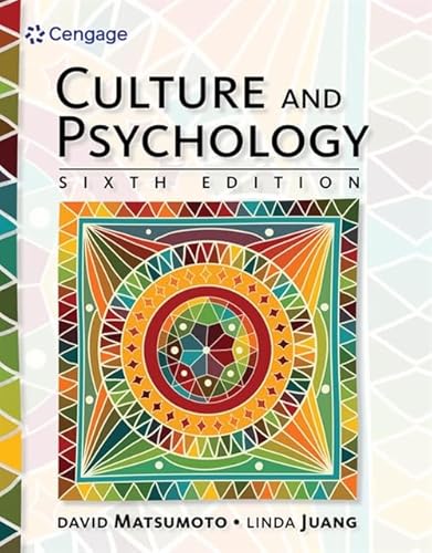 Culture and Psychology - Click to Buy