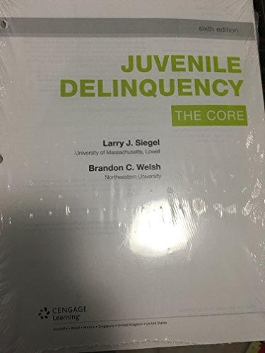 Juvenile Delinquency: The Core - Click to Buy