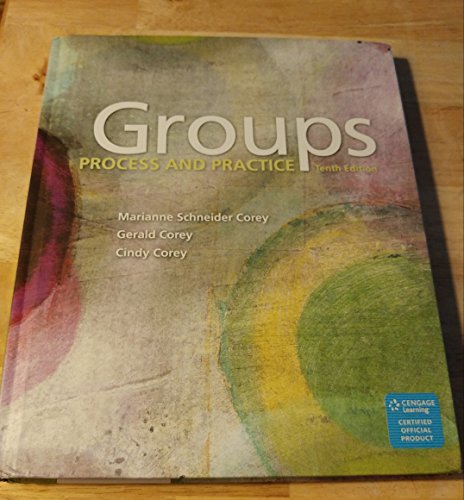 Groups: Process and Practice - Click to Buy