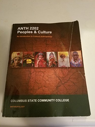 Peoples & Culture, Volume II, ANTH 2202, Columbus State Community College - Click to Buy