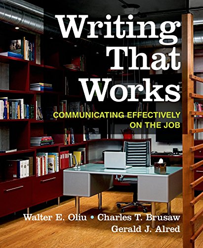 Writing That Works: Communicating Effectively on the Job - Click to Buy