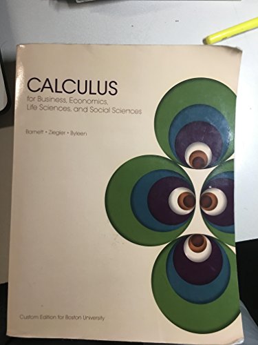 Calculus for Business, Economics, Life Sciences, a - Click to Buy