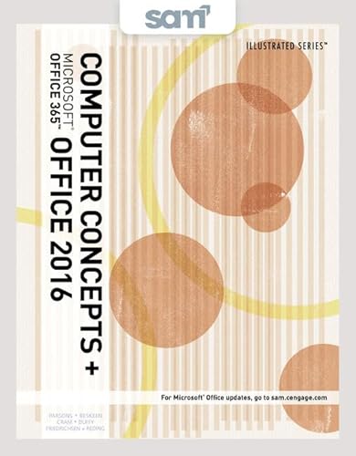 Bundle: Illustrated Computer Concepts and Microsoft Office 365 & Office 2016, Loose-Leaf Version + Sam 365 & 2016 Assessments, Trainings, and Projects with 1 Mindtap Reader Multi-Term Printed Access Card - Click to Buy